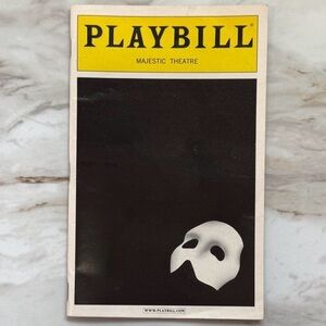 VTG The Phantom of The Opera Majestic Theatre Playbill August 2004 FIRM